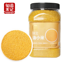 仙滋禾记 陕北油小米1kg 罐