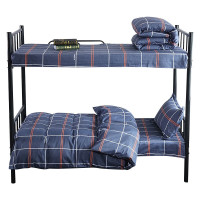 三极户外(Tri-Polar) TP2853 155*205cm 新疆长绒棉被芯+40纱织全棉被罩 格子时尚 被子 (计