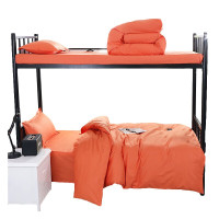 三极户外(Tri-Polar) TP2828 160*205cm 热熔棉被芯+40纱织全棉被罩 活力橙 被子