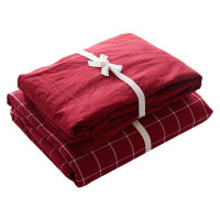 三极户外(Tri-Polar) TP2980 1.5m(床笠款) 纯棉无印风格水洗棉 四件套 (计价单位:套) 盛夏格