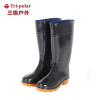 三极户外(Tri-Polar) TP1694 男士防水胶鞋加厚防滑雨鞋 高筒 41码 雨鞋 (计价单位:双) 黑色