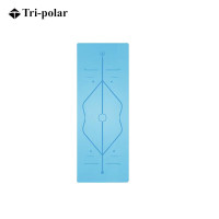 三极户外TP1507 183*68*0.5CM 宝石蓝色 防滑吸汗 送防水包 PU瑜伽垫 (计价单位:个) 宝石蓝