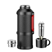 三极户外不锈钢保温壶长效锁温户外便携轻质设计