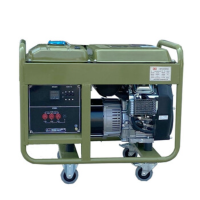 东明DONMIN 三相10千瓦野外露营训练便携发电机DMS12000CXD-BD