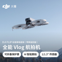 大疆创新(DJI) 入门航拍机Flip标准套装+带屏遥控器