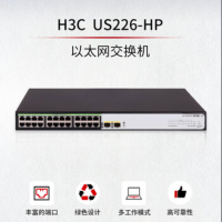 华三(H3C)US226-HP 千兆接入极简管理 可网管 370W POE+供电 以太网交换机