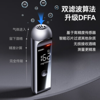 兆为 黑猫1000-Pro 酒精测试仪检测仪测酒仪吹气测量仪查酒驾高精度认证