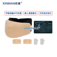 欣曼(XINMAN)XM-HJMB 佩戴式外科气道管理模型 环甲膜切开穿刺平板电脑控制