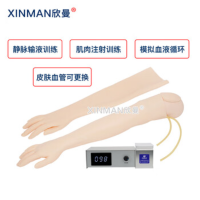 欣曼(XINMAN)XM-S1013 静脉输液模拟训练模块配皮肤血管和循环装置