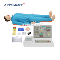 欣曼(XINMAN)XM-CPR499 高级全身心肺复苏模拟人 人工呼吸心脏按压训练模型