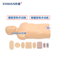 欣曼(XINMAN)XM-1022 腹腔与骨髓穿刺模拟人 医学教学人体模型
