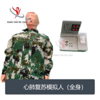 康堰心肺复苏模拟人全身 口鼻咽通气插管战救模拟器材 SKY/KYCPR20102
