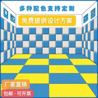普才宣泄墙防护地板心理室发泄区防摔器材减压类解压非玩具 宣泄墙/平米 5cm厚