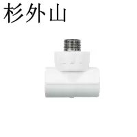 杉外山 PPR外丝三通热熔接头水管管件 个