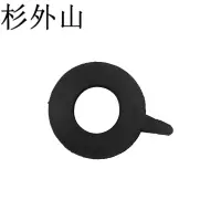 杉外山 橡胶法兰垫片 阀门管道密封圈 DN80 片
