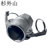 杉外山 304不锈钢D型快速接头 个