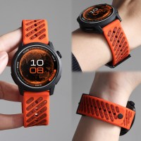 适用OPPOWatchX3表带Sport手表X2硅胶watch4pro一加手表3/2智能运动3pro男女款22mm透气官