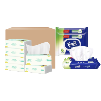 清风亲肤抽纸湿厕纸日用套装组合
