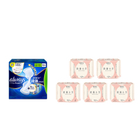 护舒宝Whisper女性护理超薄透气干爽卫生巾夜用长效吸收干爽设计