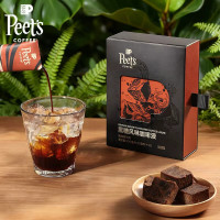 Peet's Coffee精选速溶咖啡颗粒香醇浓郁黑金罐进口低糖健康即溶