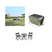 大迈便携式户外野营帐篷防水抗风速展开设计超轻耐用