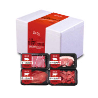 光明国产冰鲜牛肉调理袋装1克冷冻烧烤美食健康圈养新鲜直供