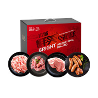 [光明满元气]两头乌黑猪礼盒1100g
