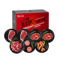 光明国产冰鲜猪肉圈养调理袋装炒菜肉质鲜嫩冷冻保存1克健康美味