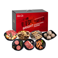 光明国产冰鲜牛肉圈养调理袋装1克冷冻锁鲜卤菜佳选