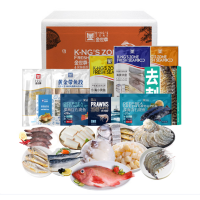 金世尊 散养速冻海鲜 原切3000克 国产冷冻烧烤美味鲜美箱装