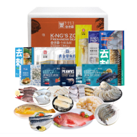 金世尊 散养速冻海鲜原切3000克火锅 冷冻保鲜箱装国产