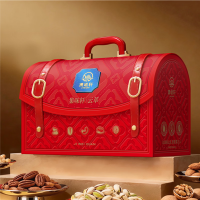 集味轩精选坚果蜜饯大礼包多种口味混合装非油炸健康零食干果蜜饯优选礼包