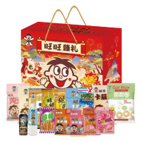 旺旺 爽口香甜 小鱼蛋蛋 零食大礼包 独特Q弹口感 多种口味选择 家庭聚会分享佳品