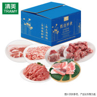 清美Tarmy速冻猪肉原切2340克冷冻美味煎炸圈养猪肉箱装国产