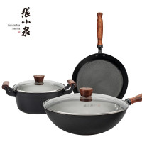 张小泉厨师刀专业切割菜刀不粘涂层精钢耐用易清洗家用厨房必备