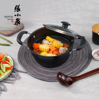 张小泉高端锻打厨师刀家用系列5.5英寸锋利耐用不锈钢防滑握柄