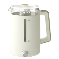 康巴赫养生壶不锈钢材质金属管加热1升大容量进口温控器健康液体加热器KBH-DSH0520