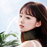 艾优肩颈按摩器3D温感揉捏智能记忆痛点缓解肌肉疲劳便携设计