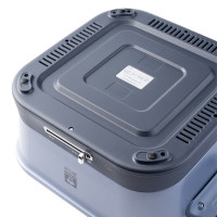 康巴赫智能电火锅1升不锈钢内锅机械控温小巧节能高效加热