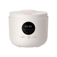 山水电饭煲3L方形IH电磁加热黑钛金属机械操控3人小家专享