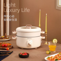科米欧智能不锈钢电火锅 KM-DHG313 1升微电脑控温时尚款