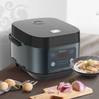 帅康sacon IH电磁加热方形电饭煲 3L黑色钛金属内胆机械操控支持预约功能