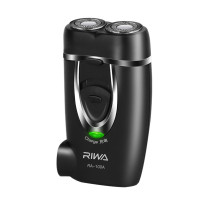 [雷瓦]旋转双刀头磨砂工艺剃须刀RA-100A