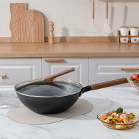 [佰造]佰味极铁无涂层炒锅BZ-FC516