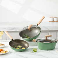 [佰造]青韵悦厨不粘锅三件套BZ-FTZ527B