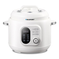 蓝宝圆形3L电压力锅7-9人用金属色微电脑控制12-24小时预约液晶显示单胆大容量