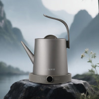 尚朋堂SUNPENTOWN不锈钢电水壶1升进口温控器快速加热厨房必备