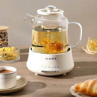 尚朋堂智能金属管加热1升电水壶塑料机身进口温控器快速烧水