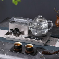 尚朋堂SUNPENTOWN电水壶1升底盘加热进口温控器塑料材质快速烧水时尚设计