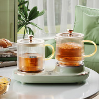 欧锐铂智能金属管加热电水壶1升大容量不锈钢机身快速烧水进口温控器